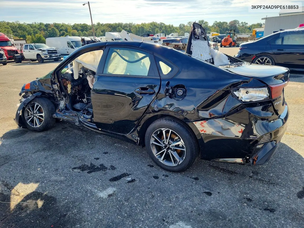 2023 KIA FORTE VIN 3KPF24AD9PE618853 — фото 2