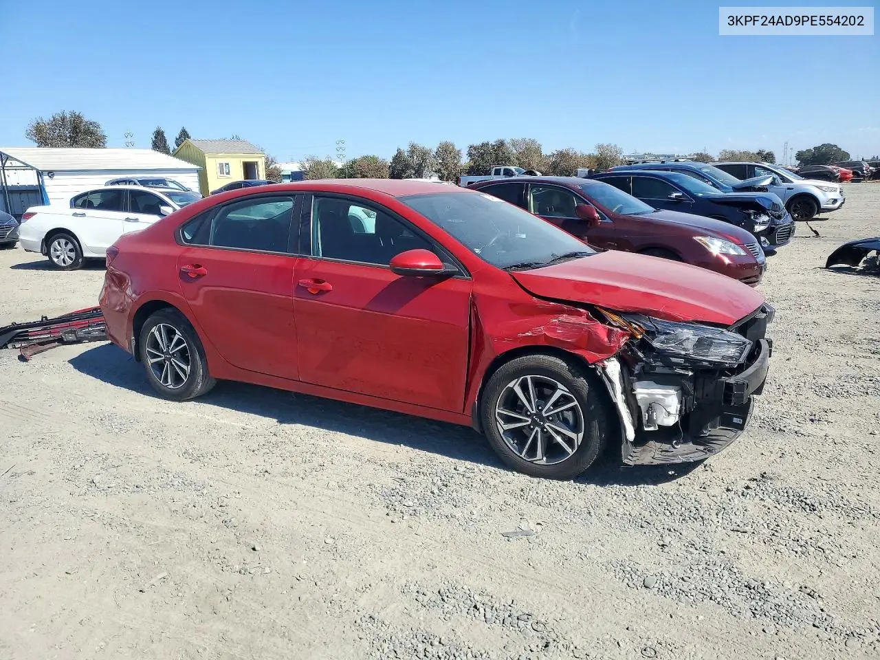 2023 KIA FORTE VIN 3KPF24AD9PE554202 — фото 4