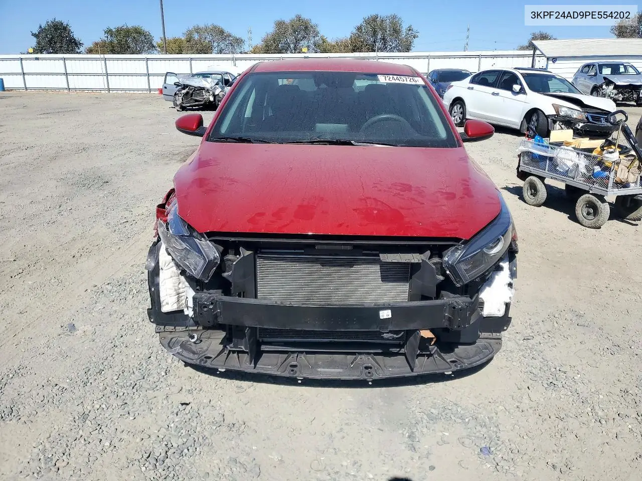 2023 KIA FORTE VIN 3KPF24AD9PE554202 — фото 5