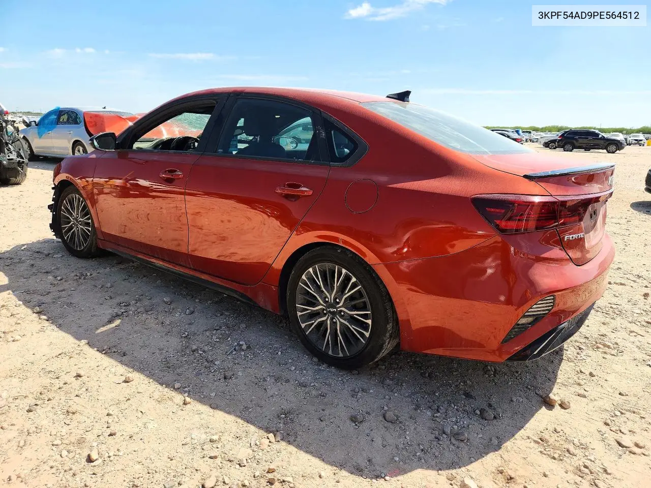 2023 KIA FORTE VIN 3KPF54AD9PE564512 — фото 2