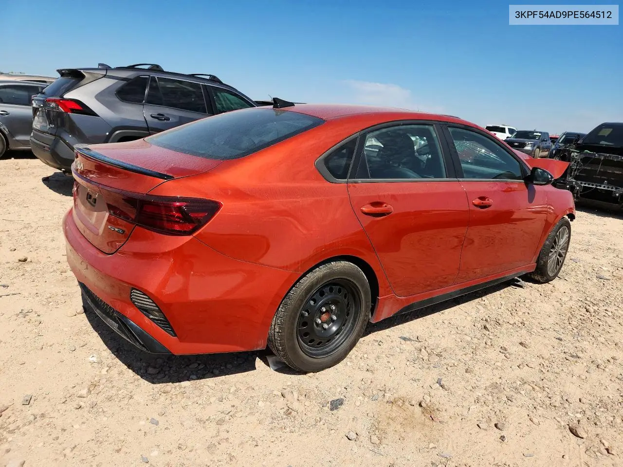 2023 KIA FORTE VIN 3KPF54AD9PE564512 — фото 3