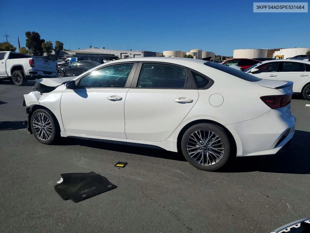 2023 KIA FORTE VIN 3KPF54AD5PE531684 — фото 2