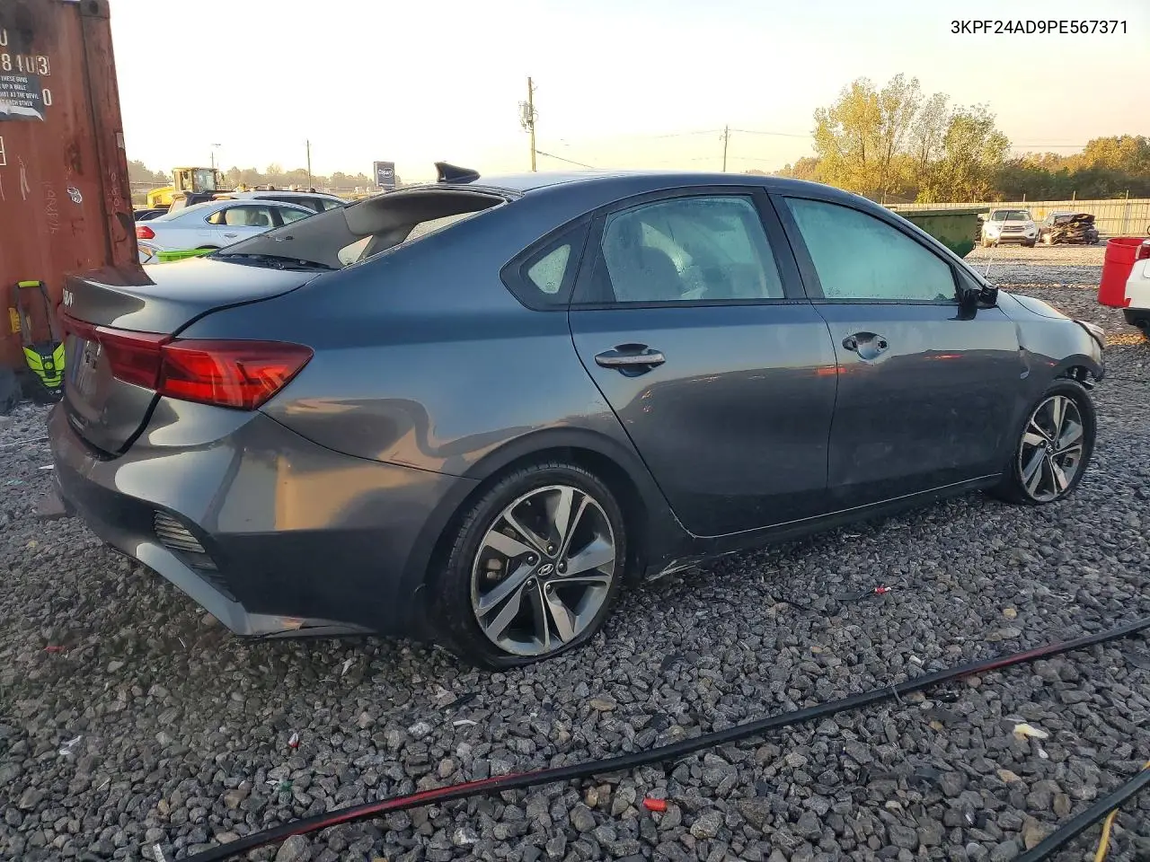 2023 KIA FORTE VIN 3KPF24AD9PE567371 — фото 3