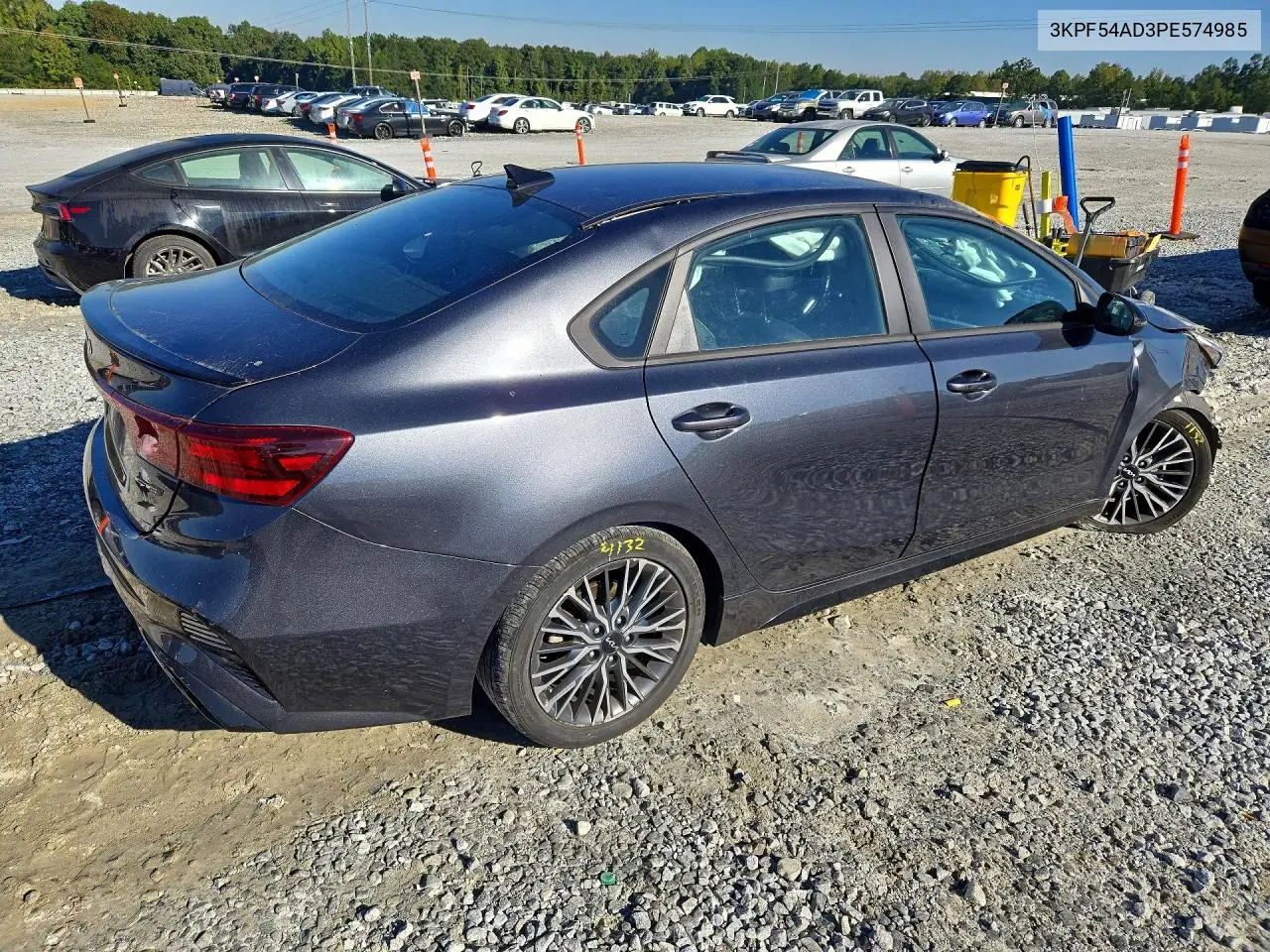 2023 KIA FORTE VIN 3KPF54AD3PE574985 — фото 3