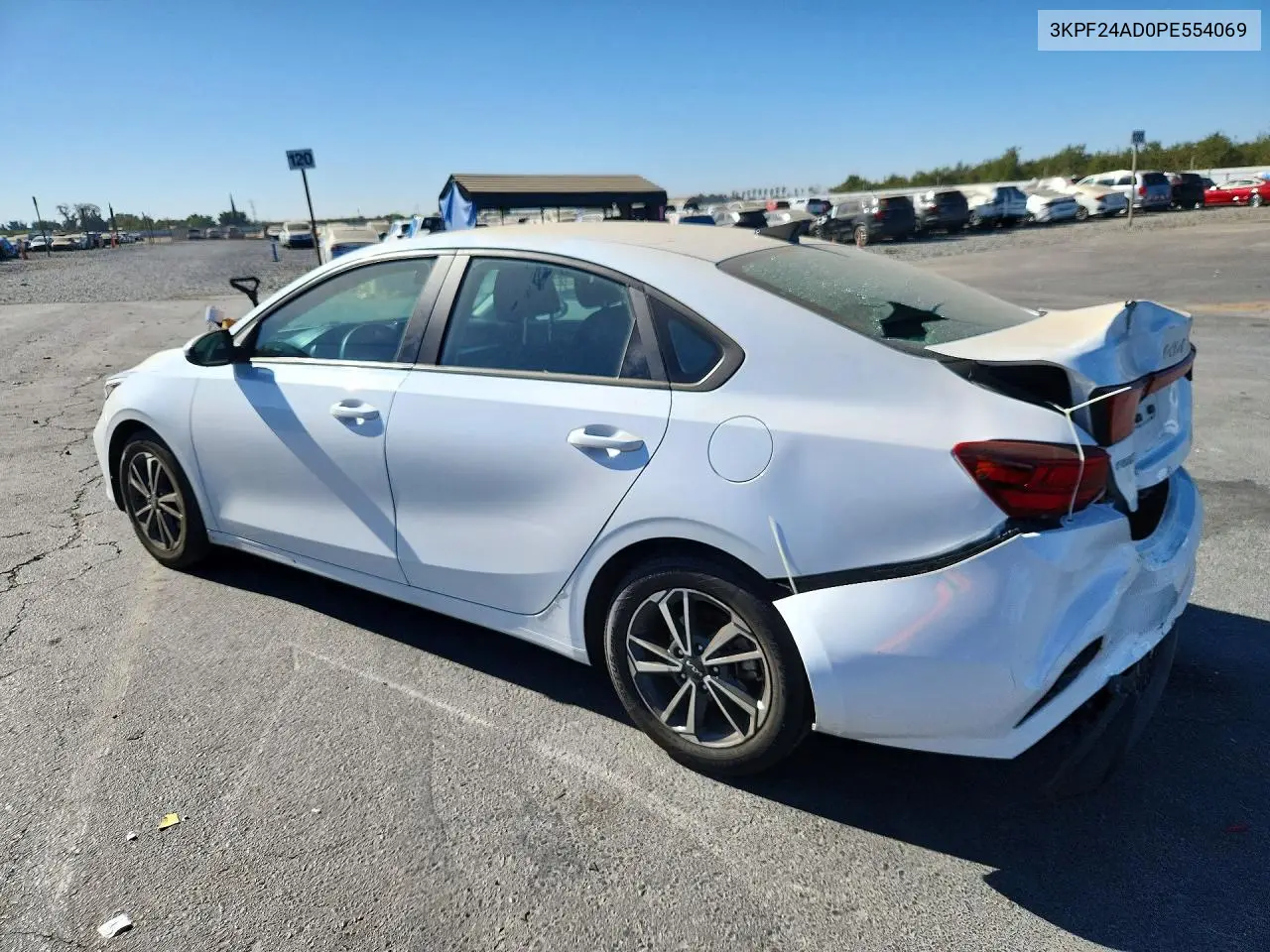 2023 KIA FORTE VIN 3KPF24AD0PE554069 — фото 2