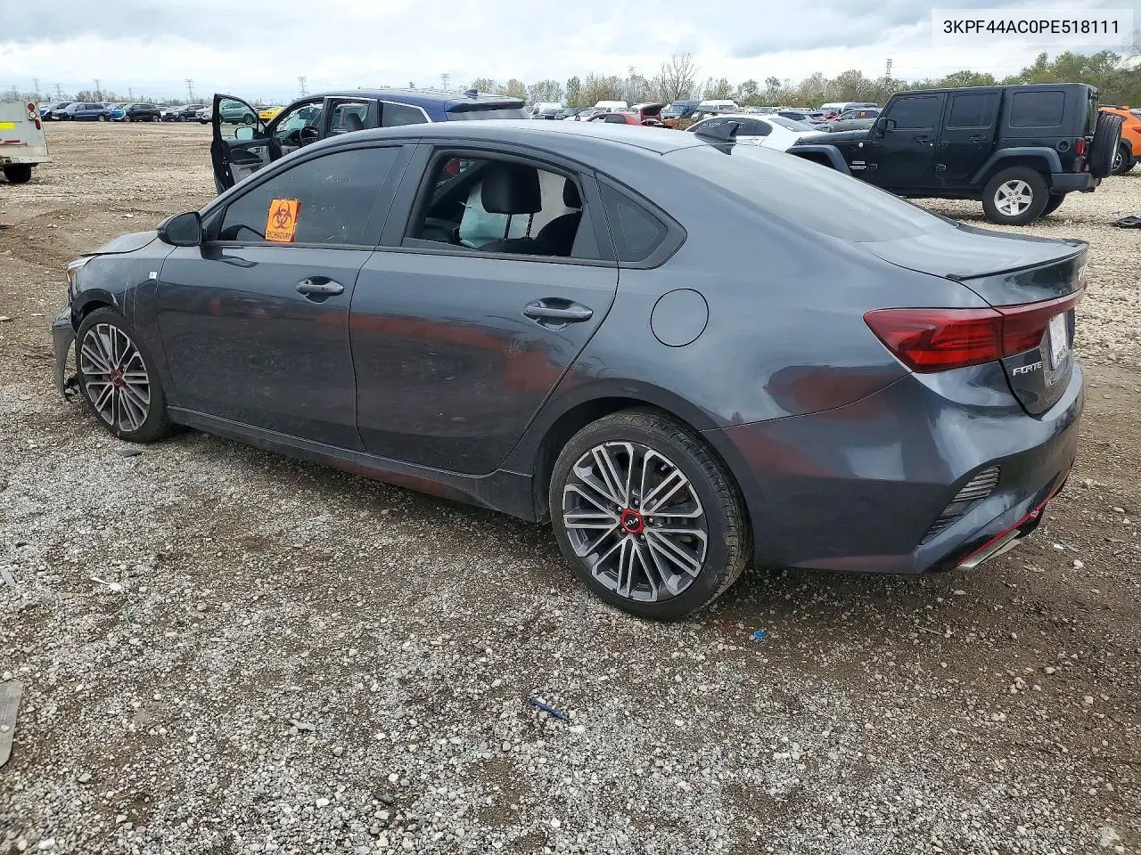 2023 KIA FORTE VIN 3KPF44AC0PE518111 — фото 2