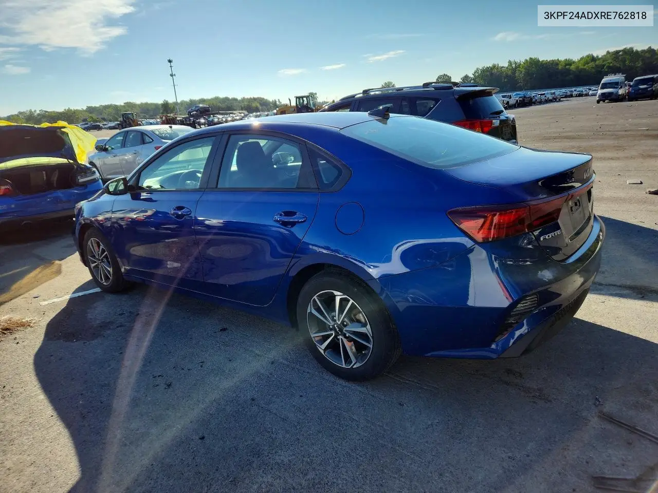 2024 KIA FORTE VIN 3KPF24ADXRE762818 — фото 2