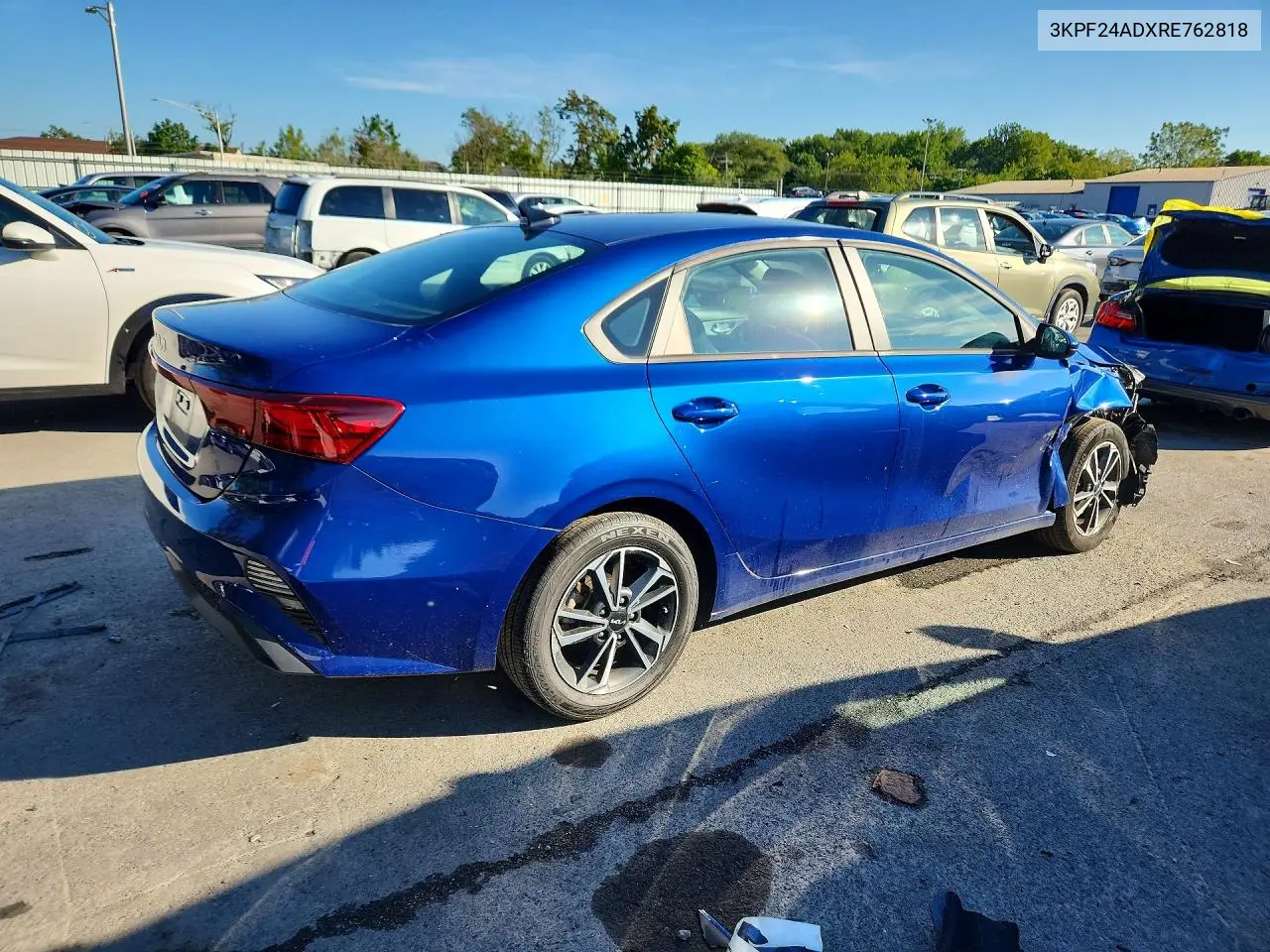 2024 KIA FORTE VIN 3KPF24ADXRE762818 — фото 3