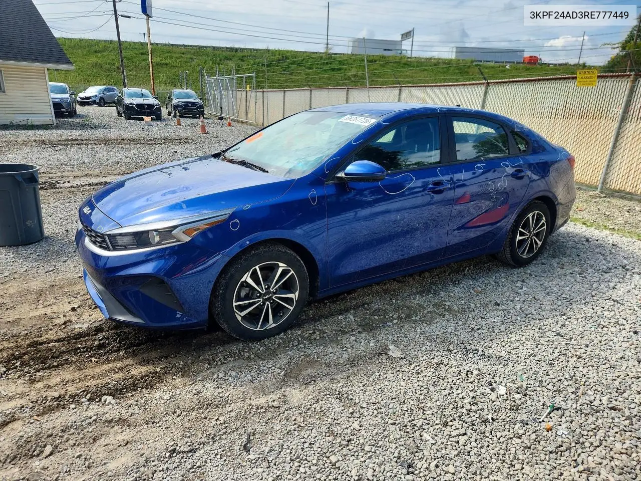 KIA FORTE 2024, VIN 3KPF24AD3RE777449