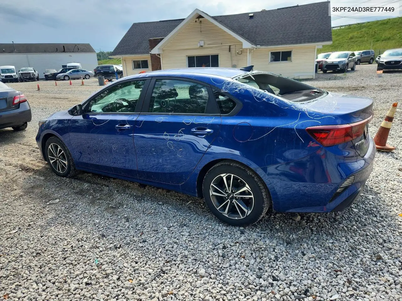2024 KIA FORTE VIN 3KPF24AD3RE777449 — фото 2