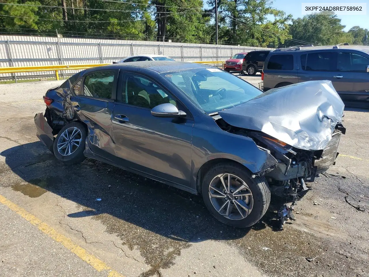 2024 KIA FORTE VIN 3KPF24AD8RE758962 — фото 4