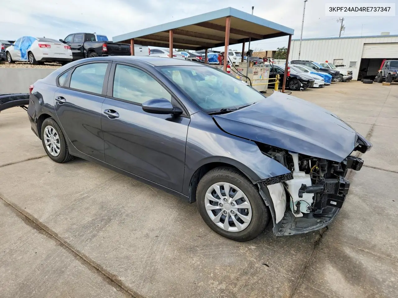 2024 KIA FORTE VIN 3KPF24AD4RE737347 — фото 4