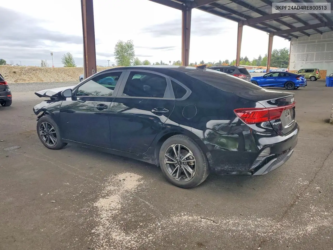 2024 KIA FORTE VIN 3KPF24AD4RE800513 — фото 2