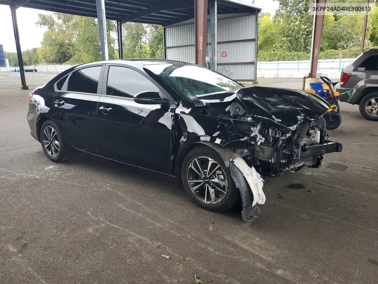 2024 KIA FORTE VIN 3KPF24AD4RE800513 — фото 4