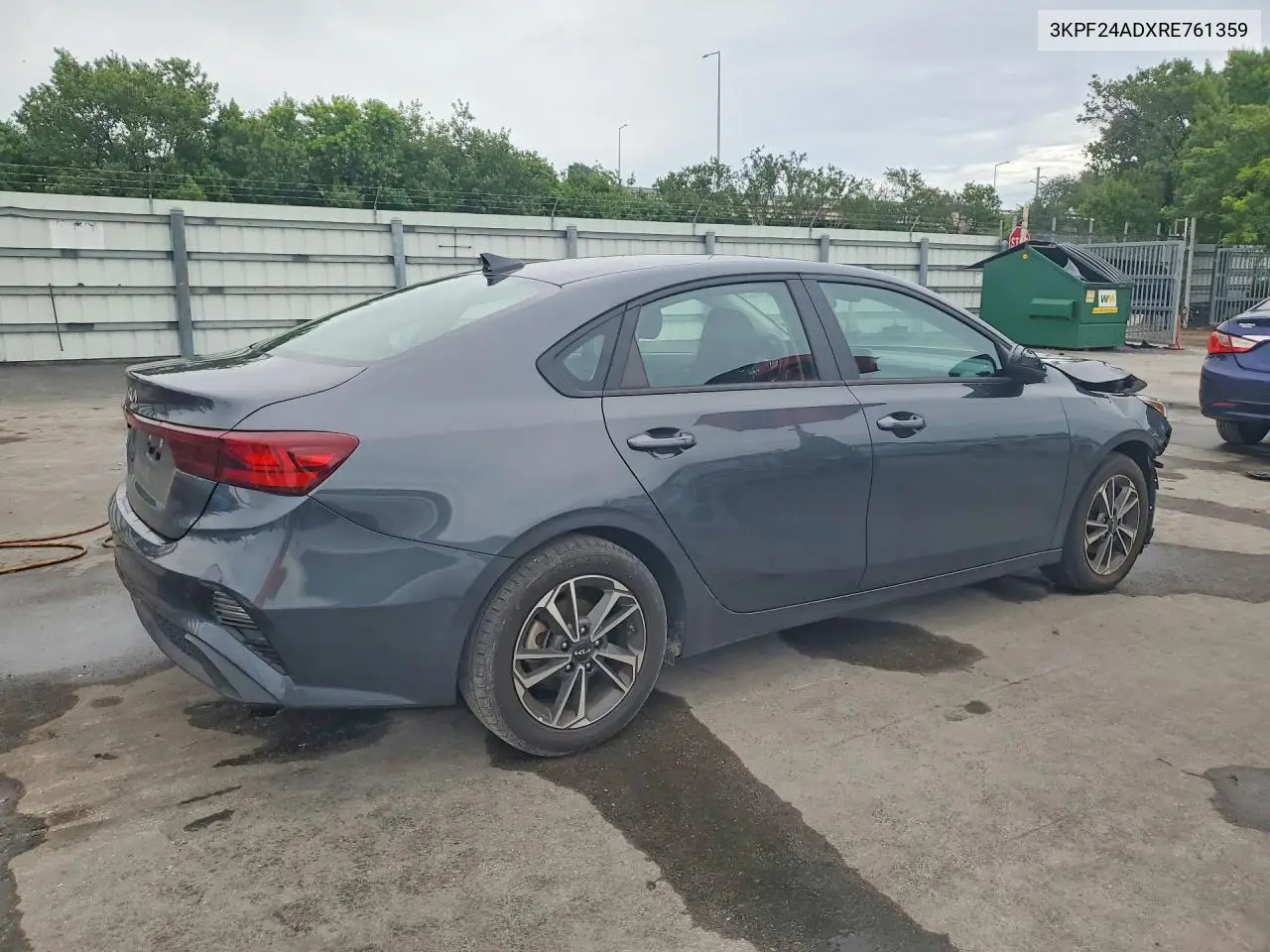 2024 KIA FORTE VIN 3KPF24ADXRE761359 — фото 3