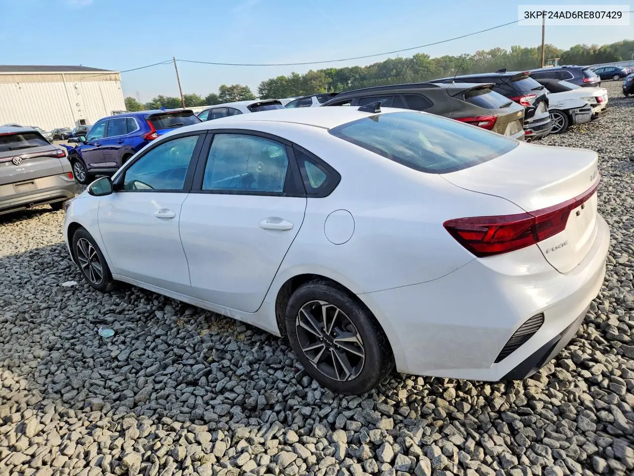 2024 KIA FORTE VIN 3KPF24AD6RE807429 — фото 2