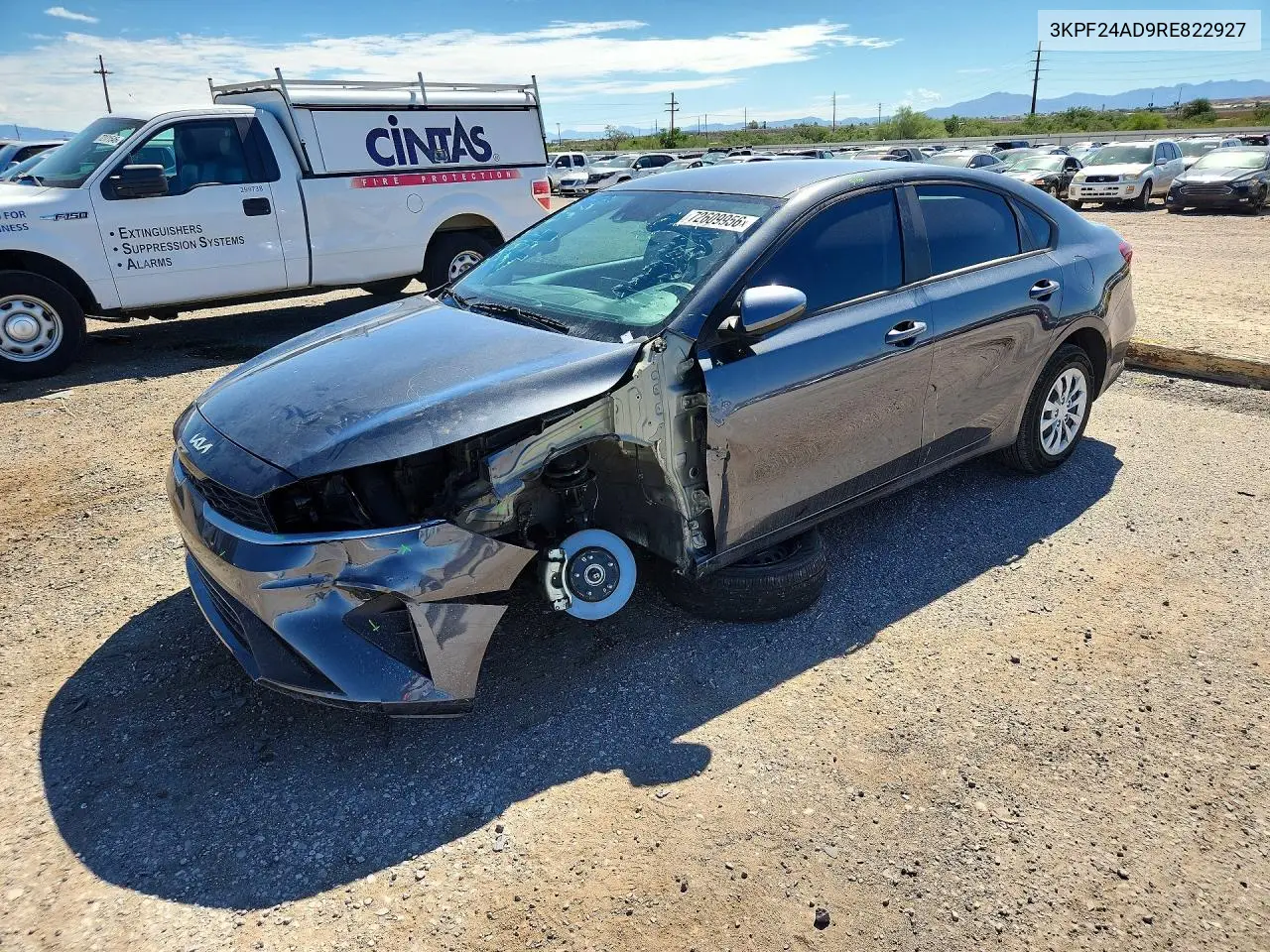 KIA FORTE 2024, VIN 3KPF24AD9RE822927