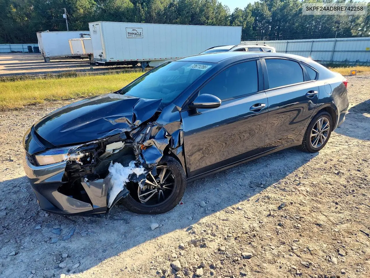 KIA FORTE 2024, VIN 3KPF24AD8RE742258