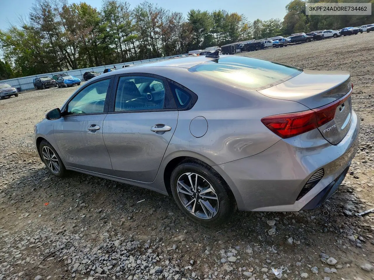 2024 KIA FORTE VIN 3KPF24AD0RE734462 — фото 2