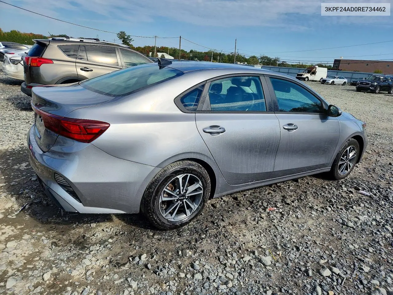 2024 KIA FORTE VIN 3KPF24AD0RE734462 — фото 3