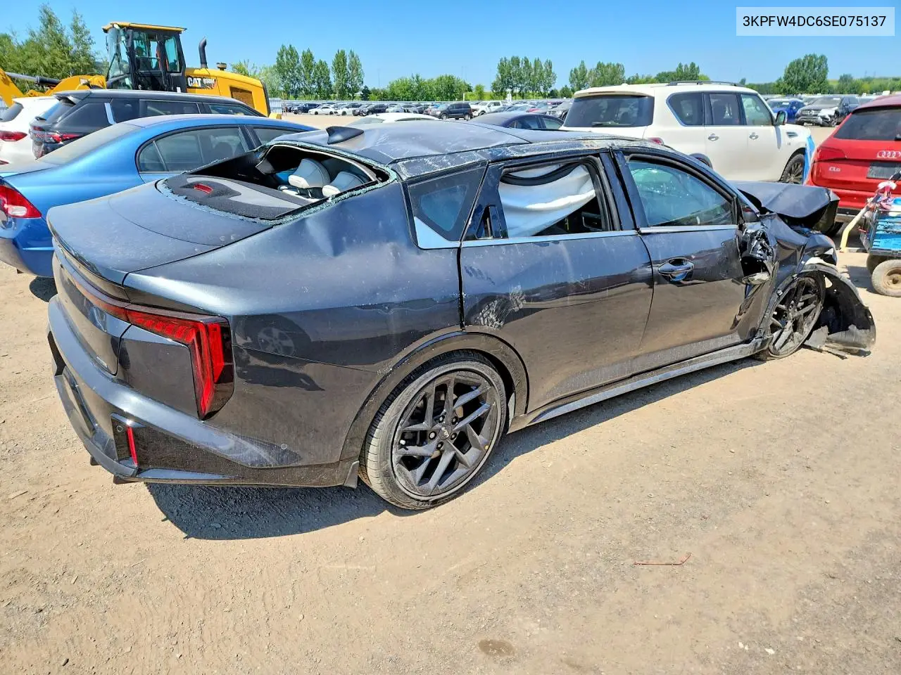 2025 KIA K4 VIN 3KPFW4DC6SE075137 — фото 3