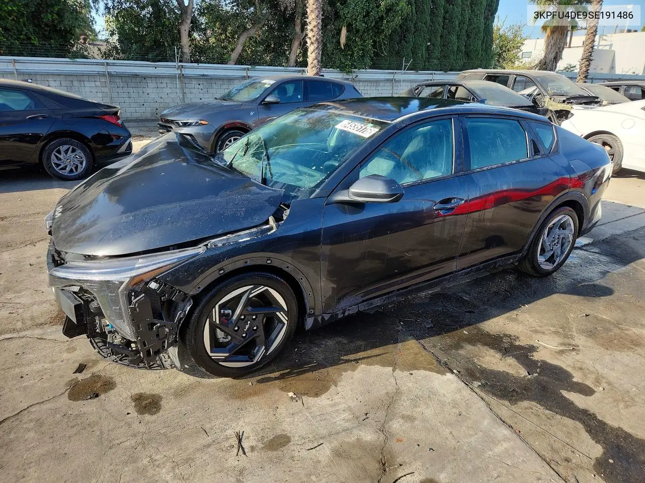 KIA K4 2025, VIN 3KPFU4DE9SE191486