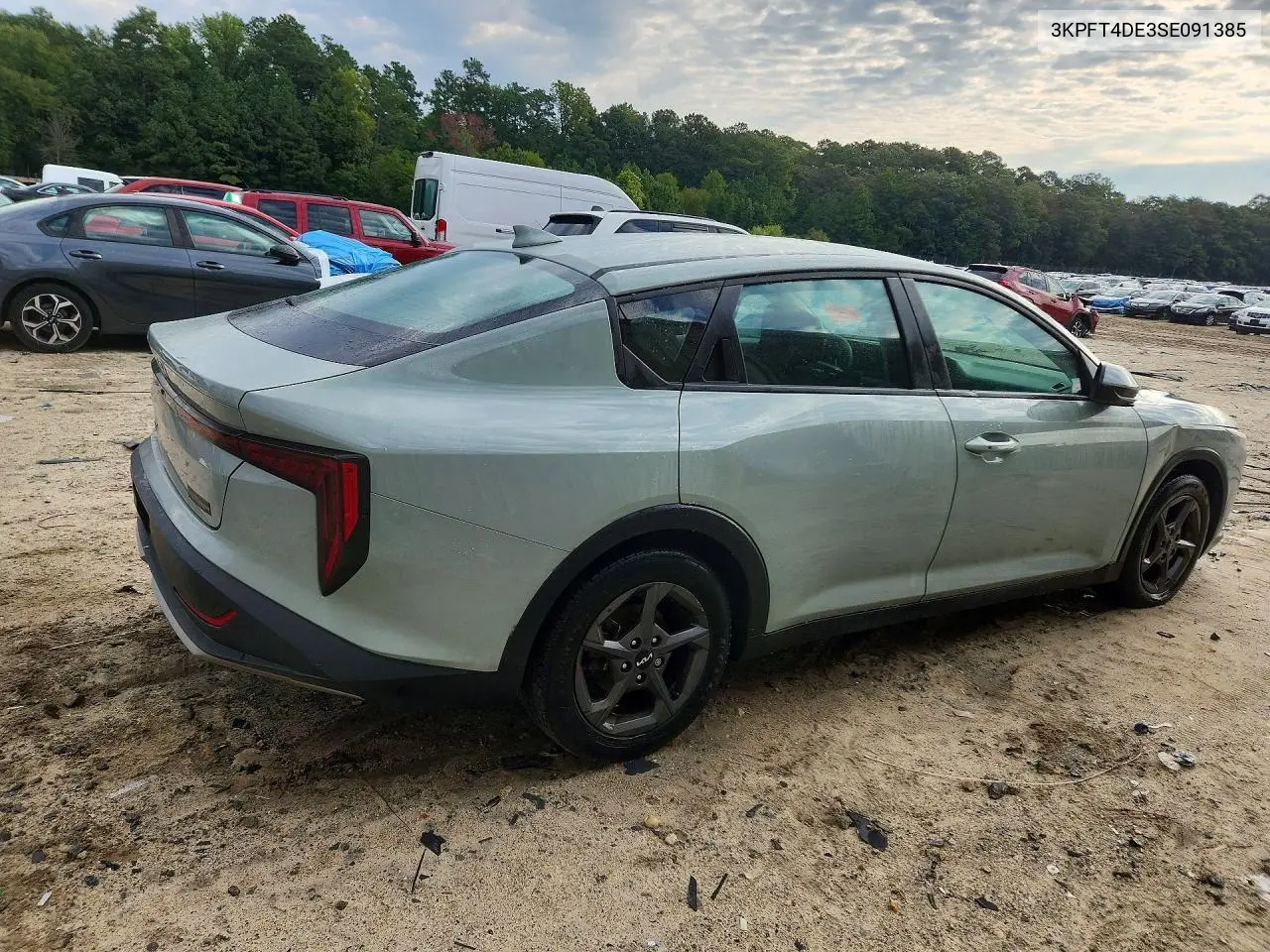 2025 KIA K4 VIN 3KPFT4DE3SE091385 — фото 3