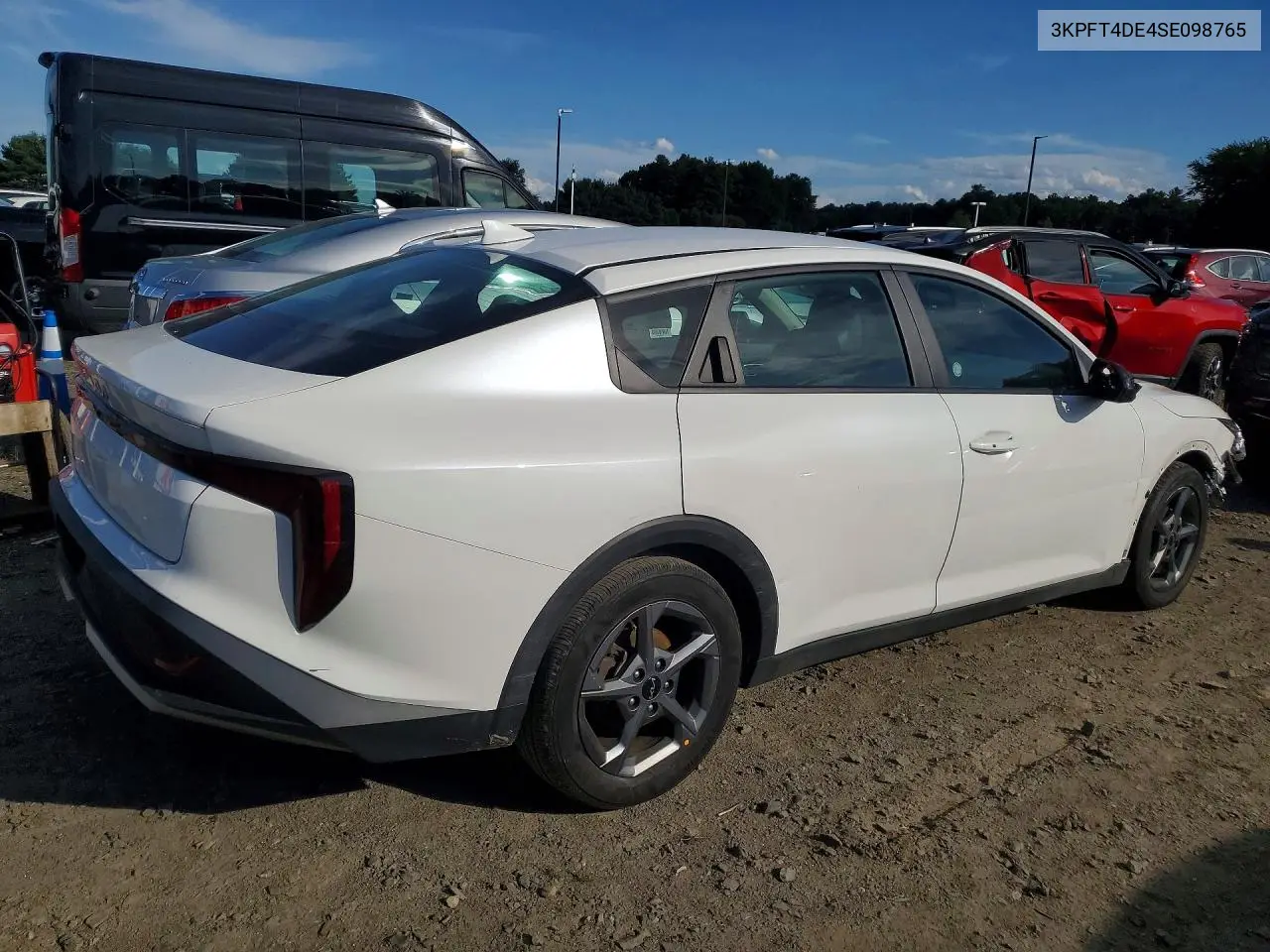 2025 KIA K4 VIN 3KPFT4DE4SE098765 — фото 3