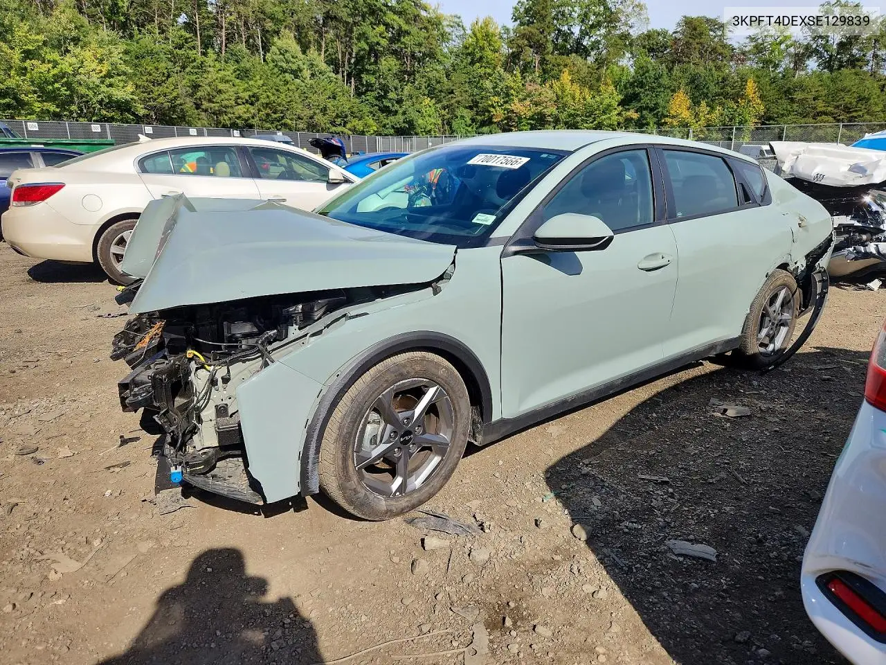 KIA K4 2025, VIN 3KPFT4DEXSE129839
