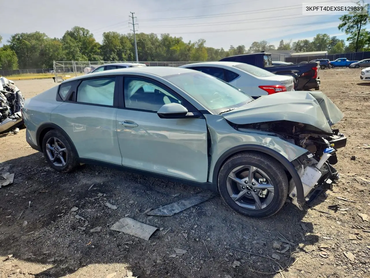2025 KIA K4 VIN 3KPFT4DEXSE129839 — фото 4