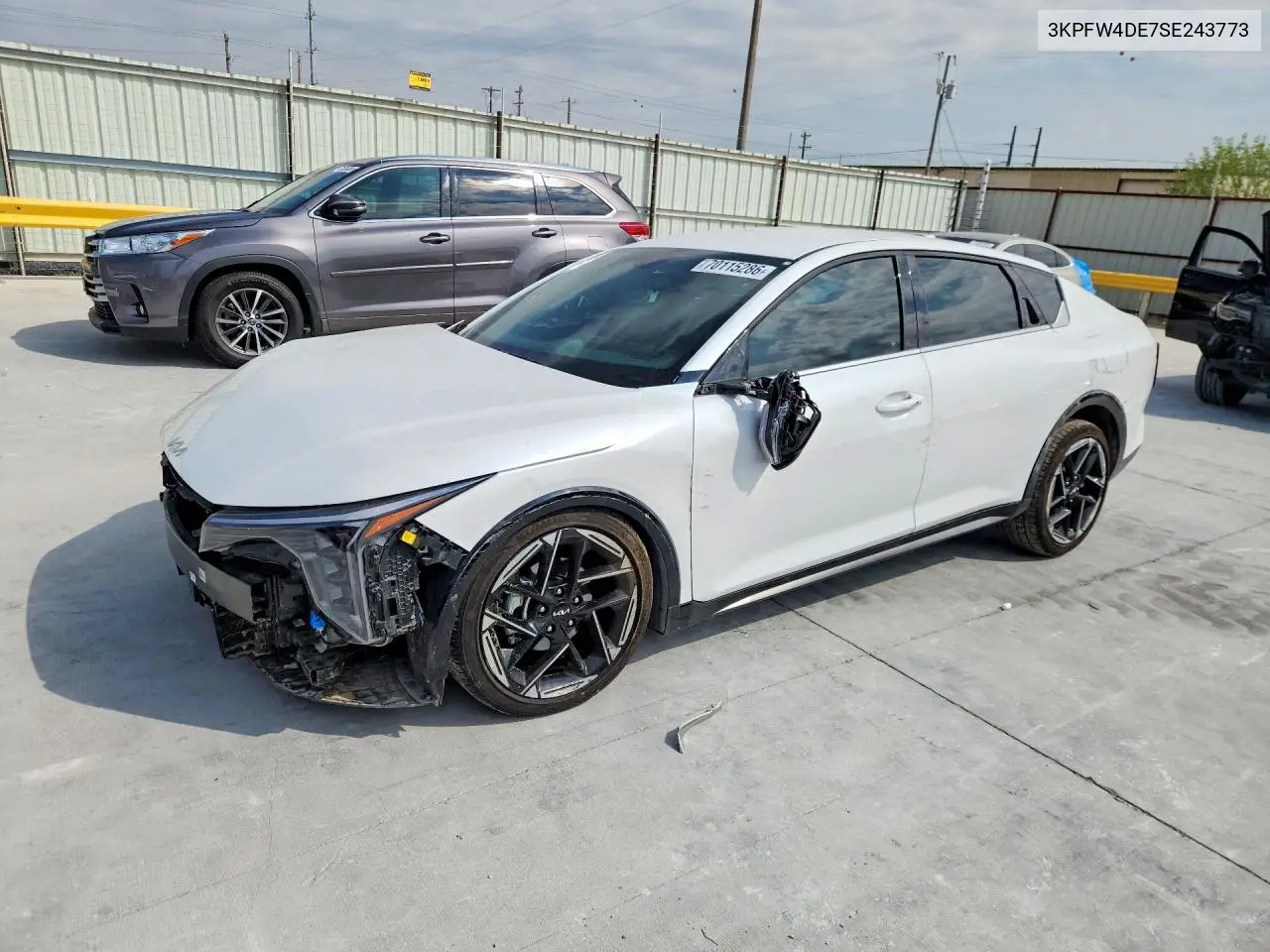 KIA K4 2025, VIN 3KPFW4DE7SE243773