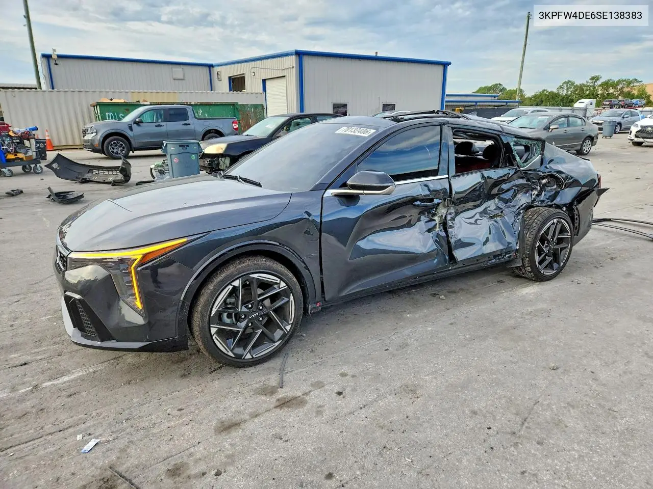 KIA K4 2025, VIN 3KPFW4DE6SE138383