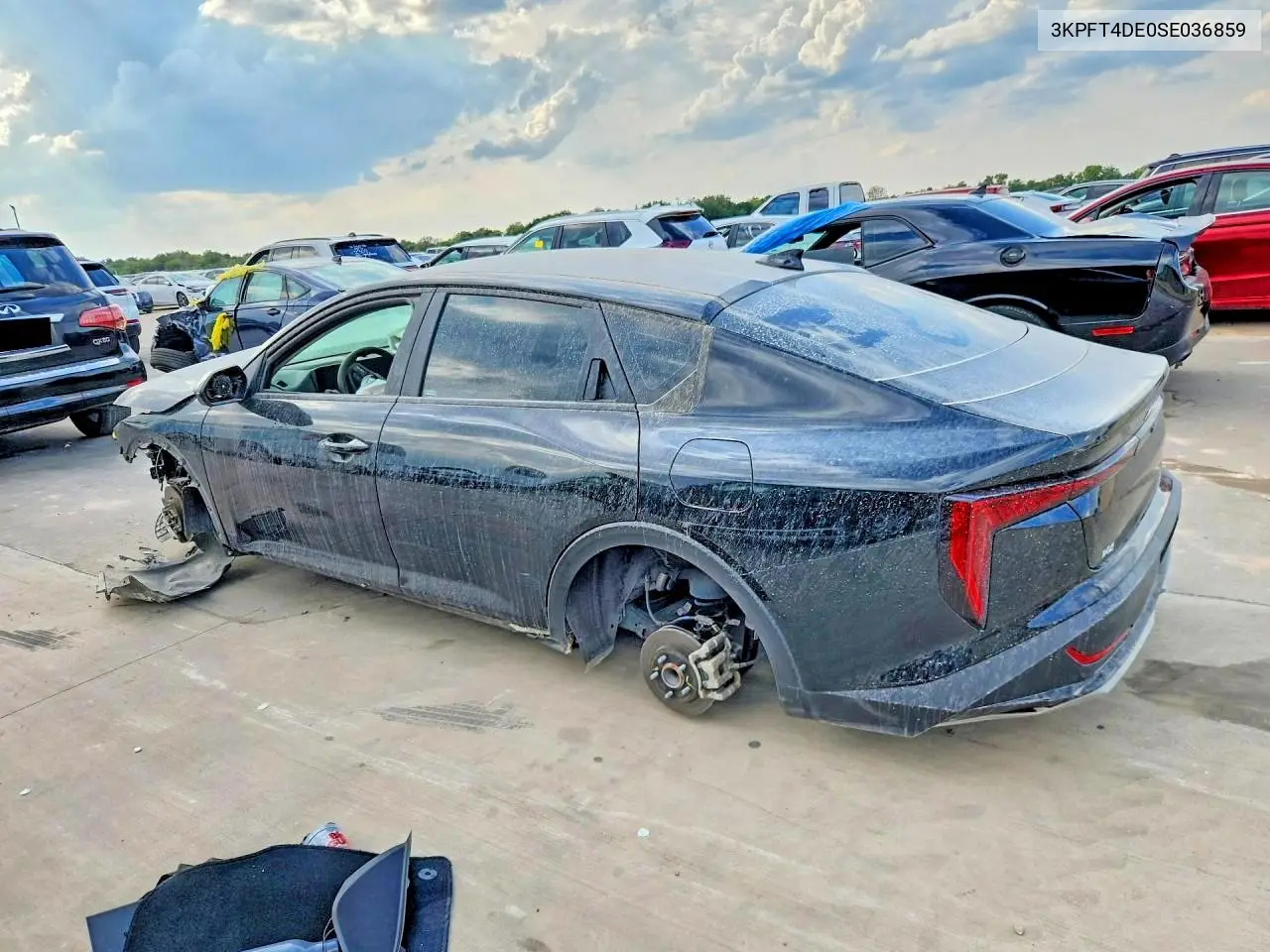 2025 KIA K4 VIN 3KPFT4DE0SE036859 — фото 2