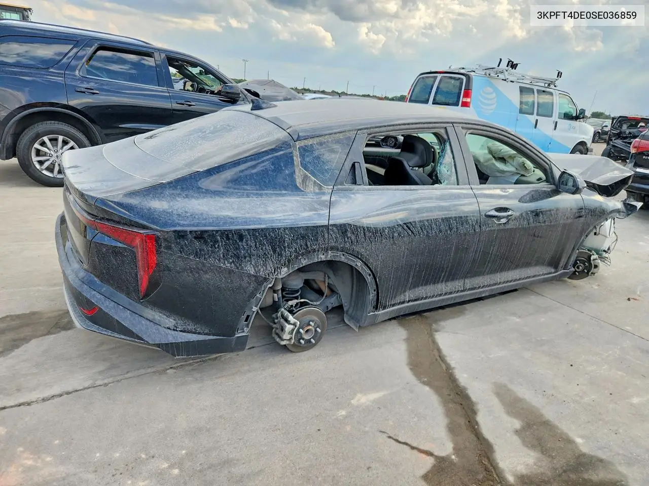 2025 KIA K4 VIN 3KPFT4DE0SE036859 — фото 3
