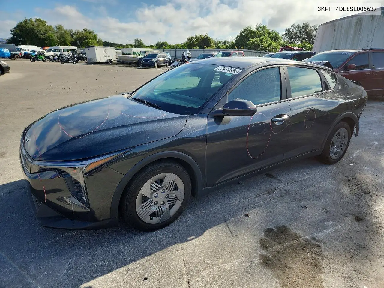 KIA K4 2025, VIN 3KPFT4DE8SE006637