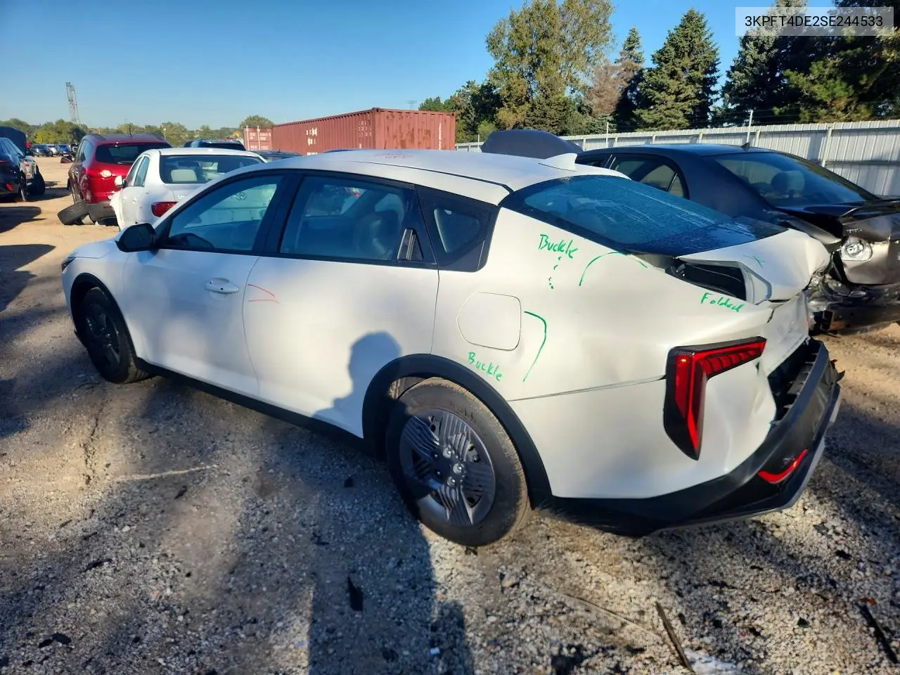 2025 KIA K4 VIN 3KPFT4DE2SE244533 — фото 4