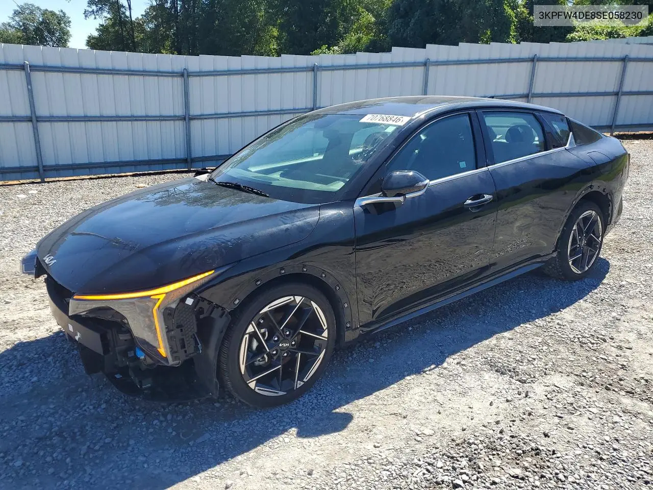 KIA K4 2025, VIN 3KPFW4DE8SE058230
