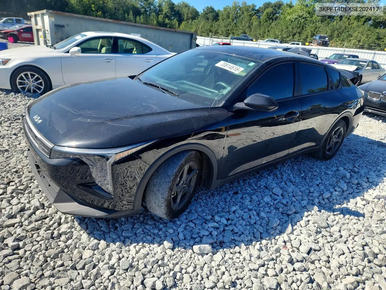 KIA K4 2025, VIN 3KPFT4DEXSE202417
