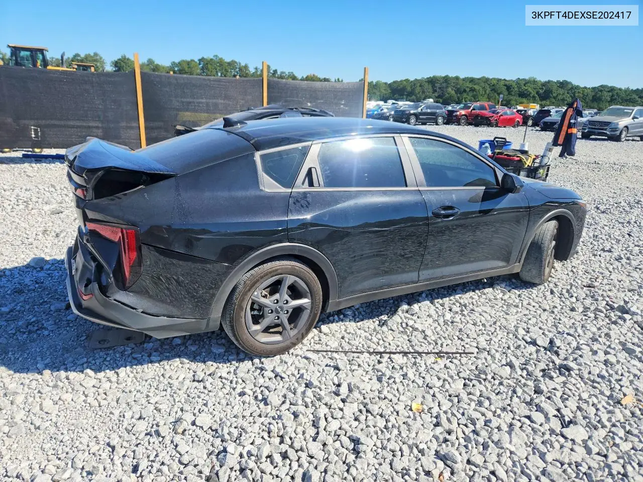 2025 KIA K4 VIN 3KPFT4DEXSE202417 — фото 3