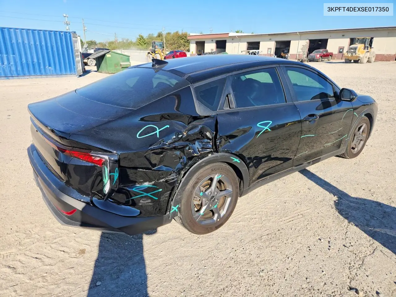 2025 KIA K4 VIN 3KPFT4DEXSE017350 — фото 3