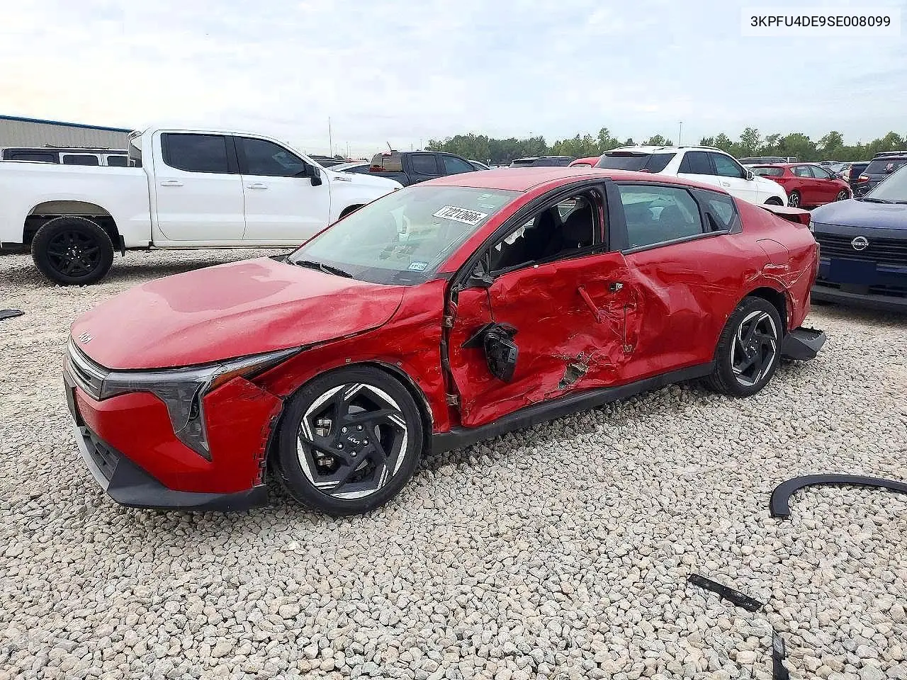 KIA K4 2025, VIN 3KPFU4DE9SE008099