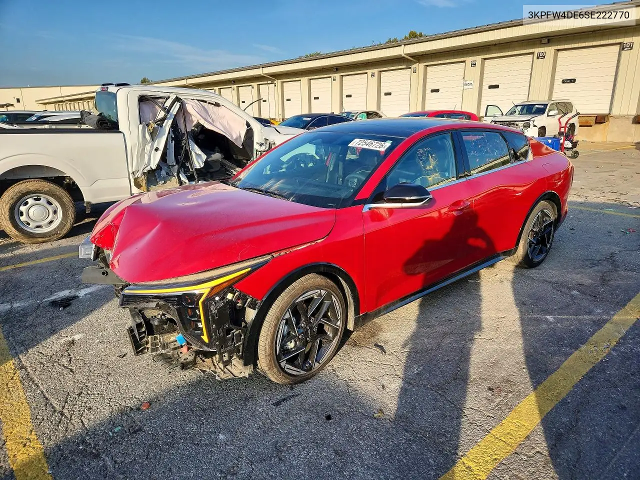 KIA K4 2025, VIN 3KPFW4DE6SE222770