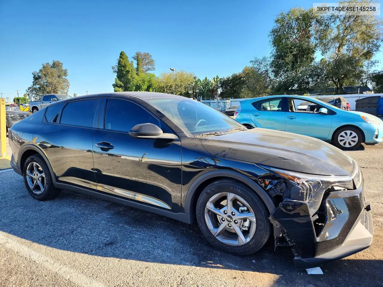 2025 KIA K4 VIN 3KPFT4DE4SE145258 — фото 4