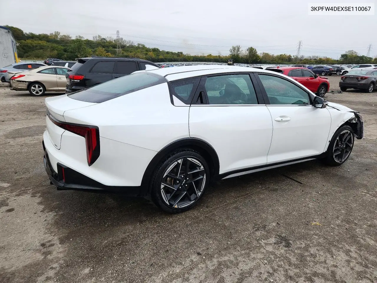 2025 KIA K4 VIN 3KPFW4DEXSE110067 — фото 3
