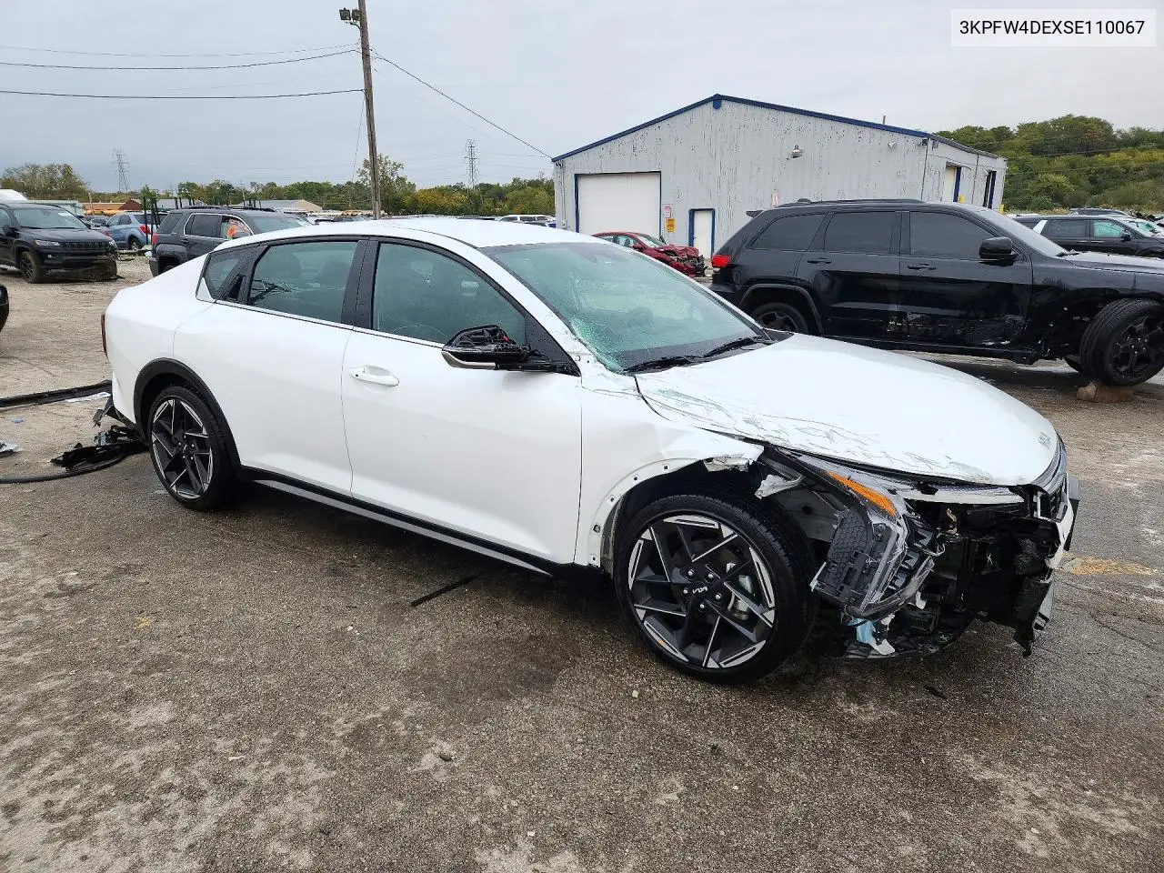 2025 KIA K4 VIN 3KPFW4DEXSE110067 — фото 4