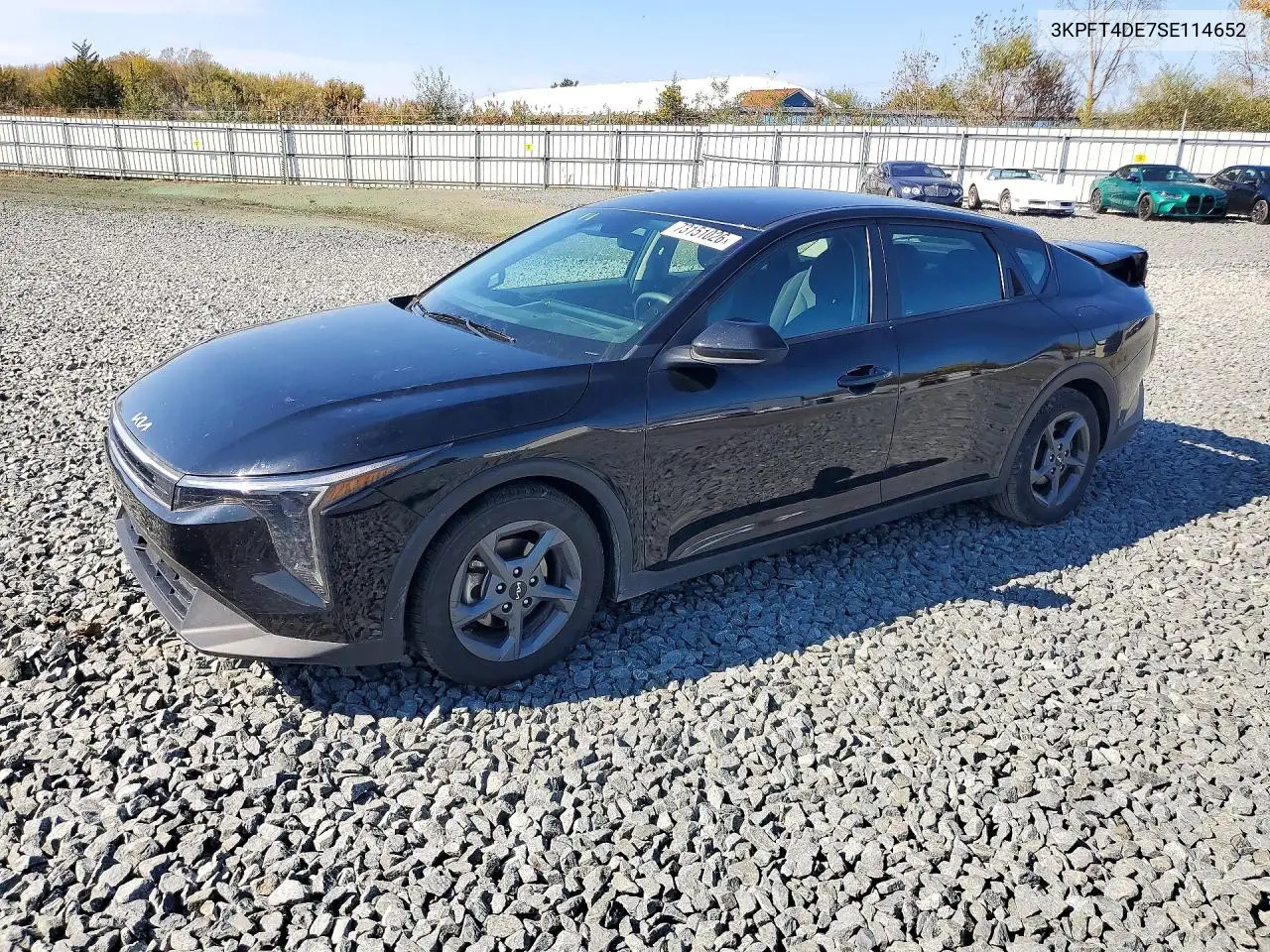 KIA K4 2025, VIN 3KPFT4DE7SE114652