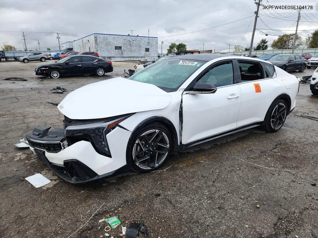 KIA K4 2025, VIN 3KPFW4DE0SE104178