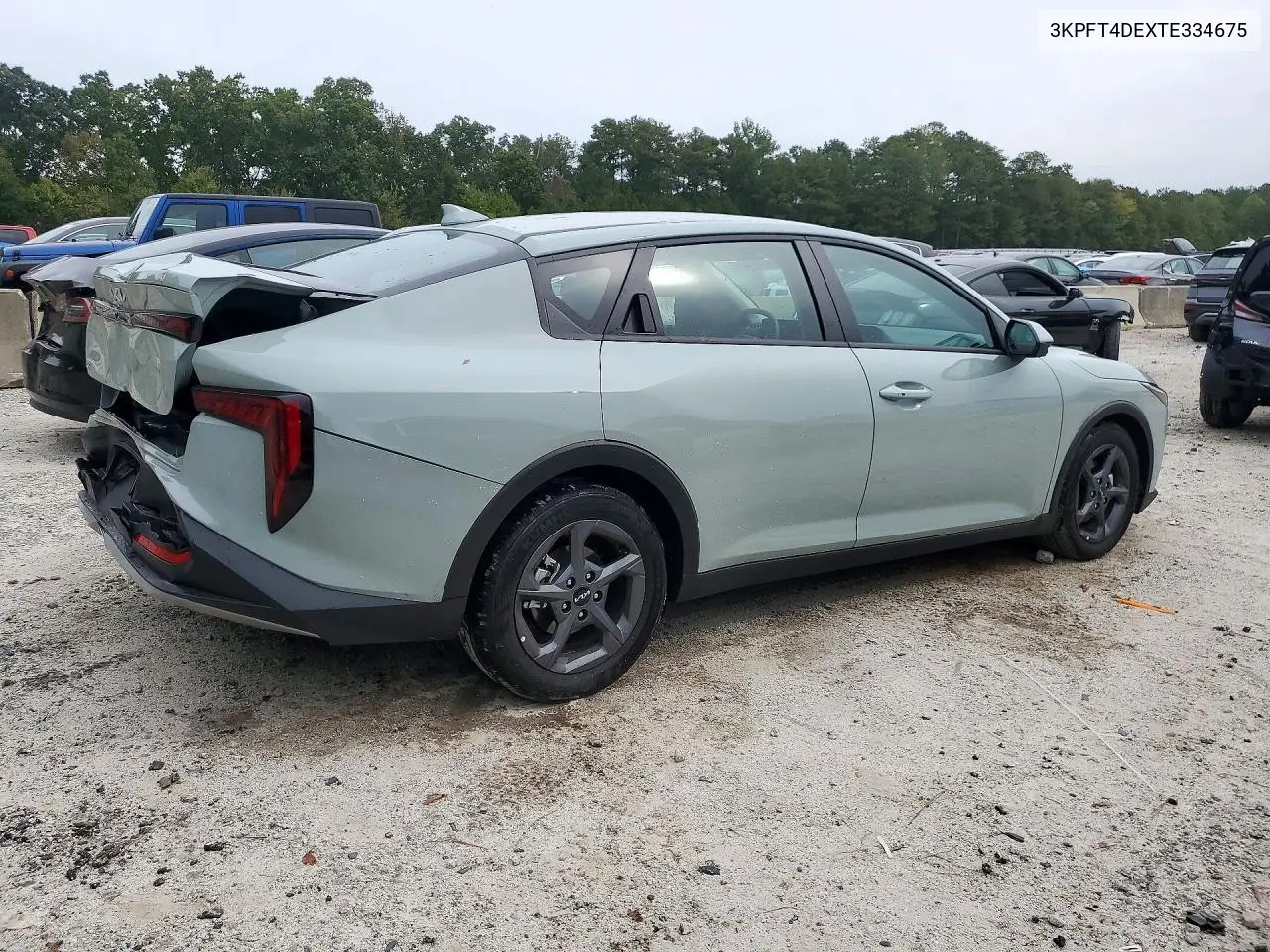 2026 KIA K4 VIN 3KPFT4DEXTE334675 — фото 3