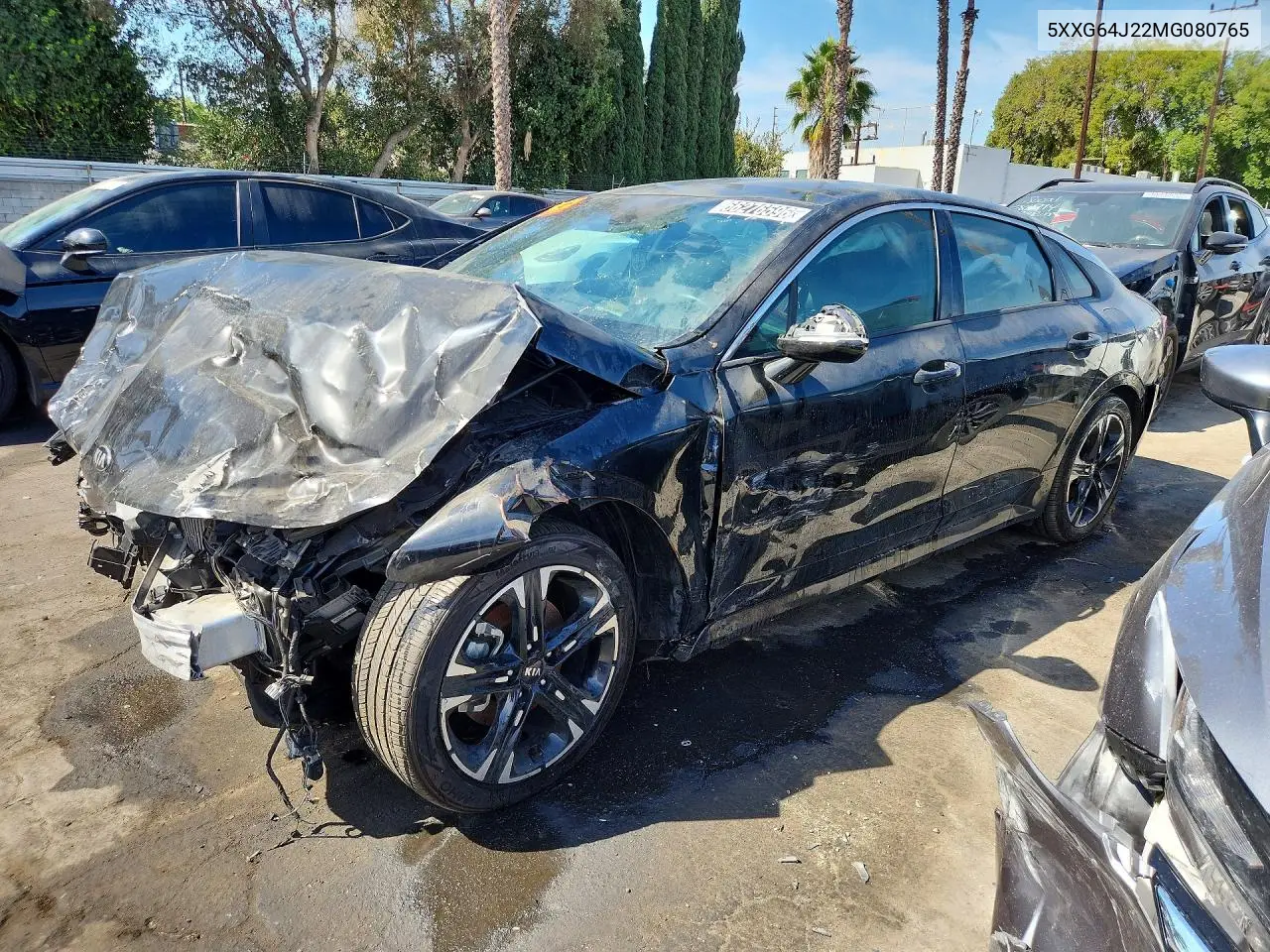 KIA K5 2021, VIN 5XXG64J22MG080765