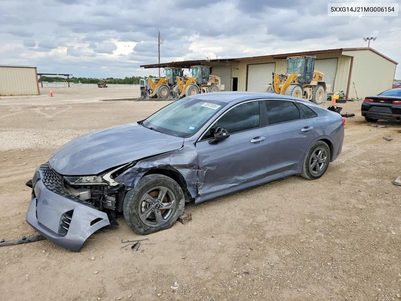 KIA K5 2021, VIN 5XXG14J21MG006154